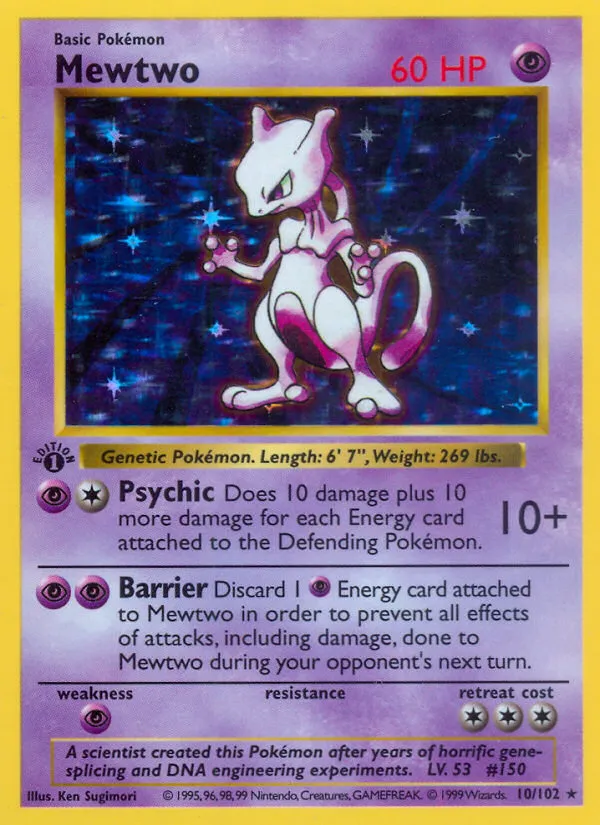 Mewtwo - Base #10