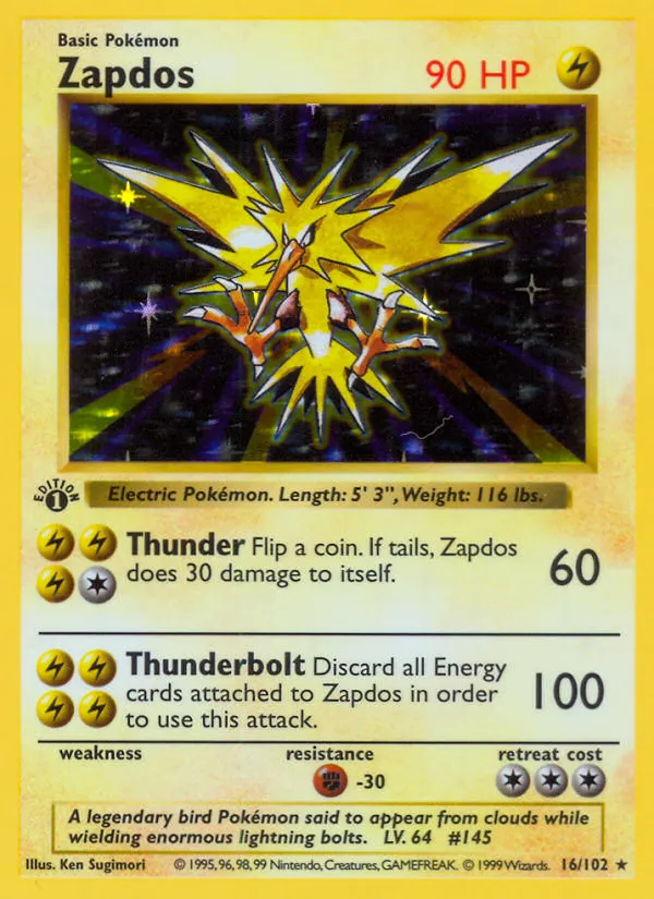 Zapdos - Base #16