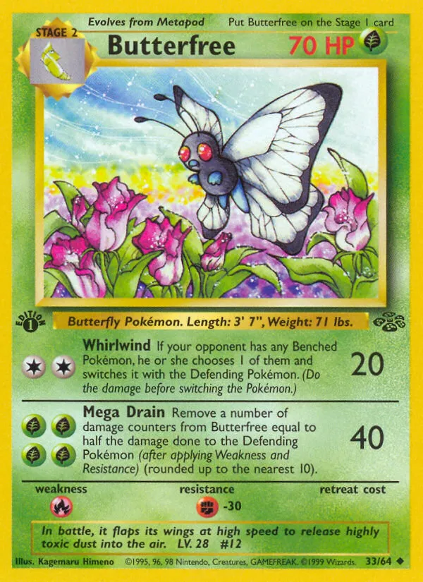 Butterfree - Jungle #33