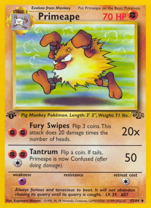 Primeape - Jungle #43