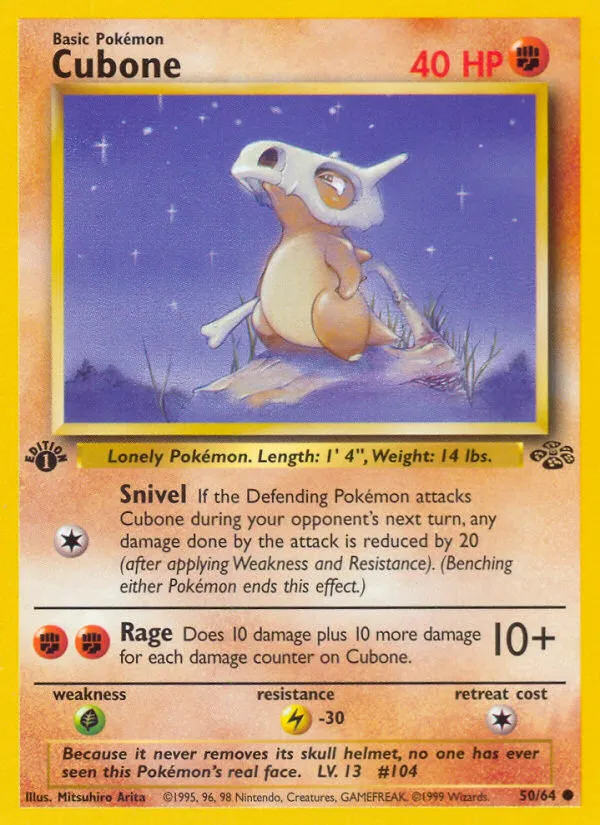 Cubone - Jungle #50