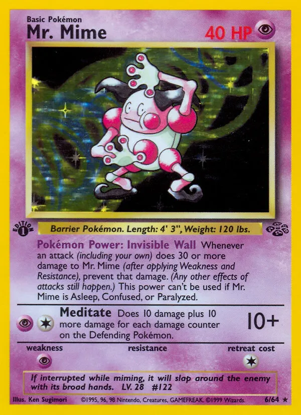 Mr. Mime - Jungle #6