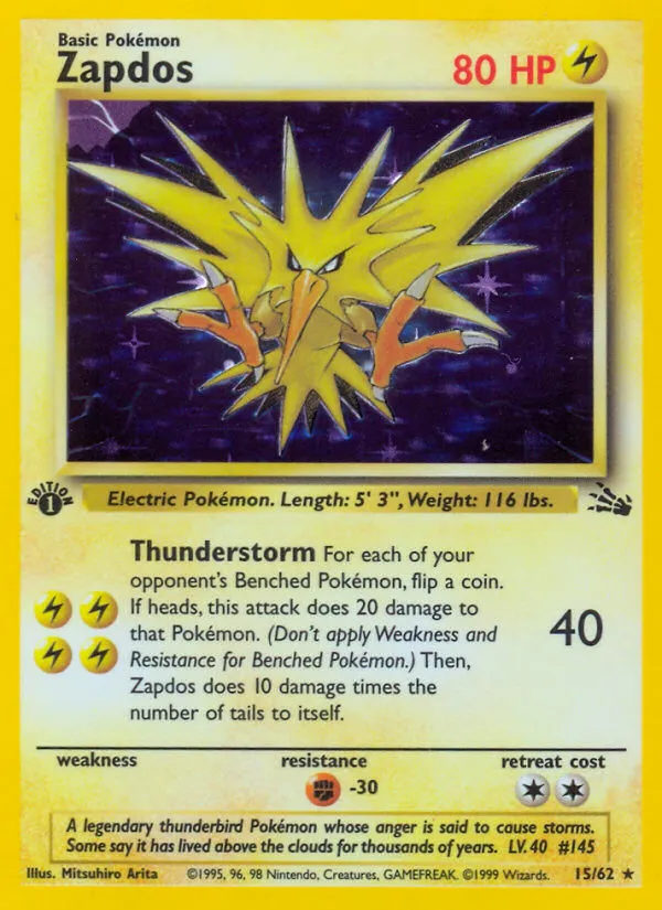 Zapdos - Fossil #15