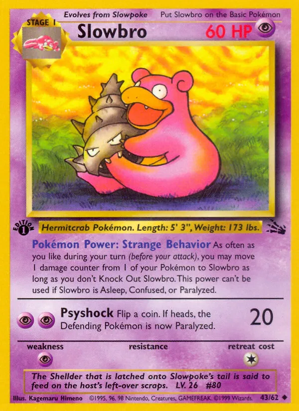 Slowbro - Fossil #43