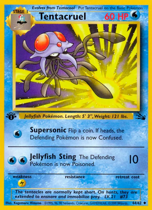 Tentacruel - Fossil #44