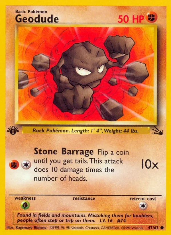 Geodude - Fossil #47