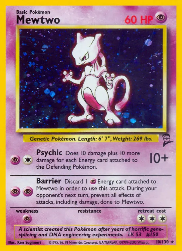 Mewtwo - Base Set 2 #10