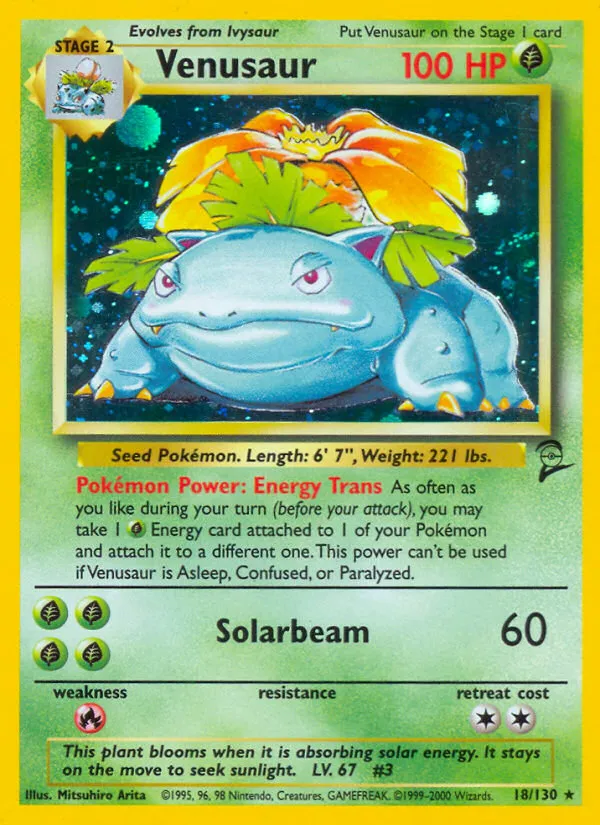 Venusaur - Base Set 2 #18