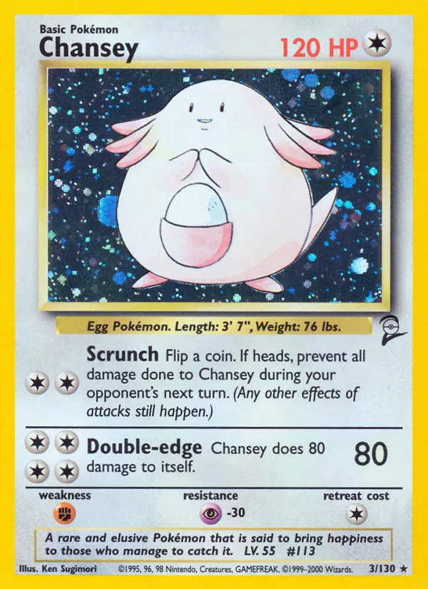 Chansey - Base Set 2 #3