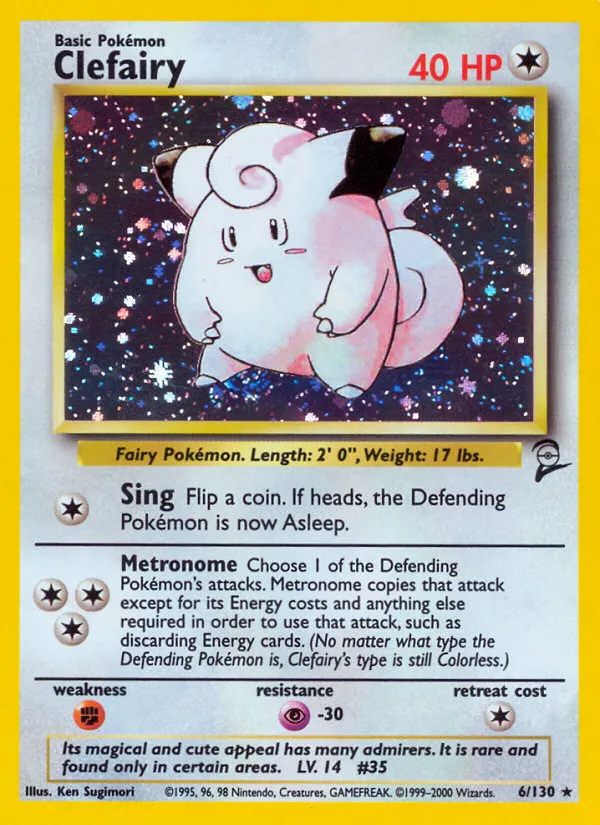 Clefairy - Base Set 2 #6