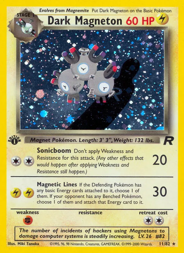 Dark Magneton - Team Rocket #11