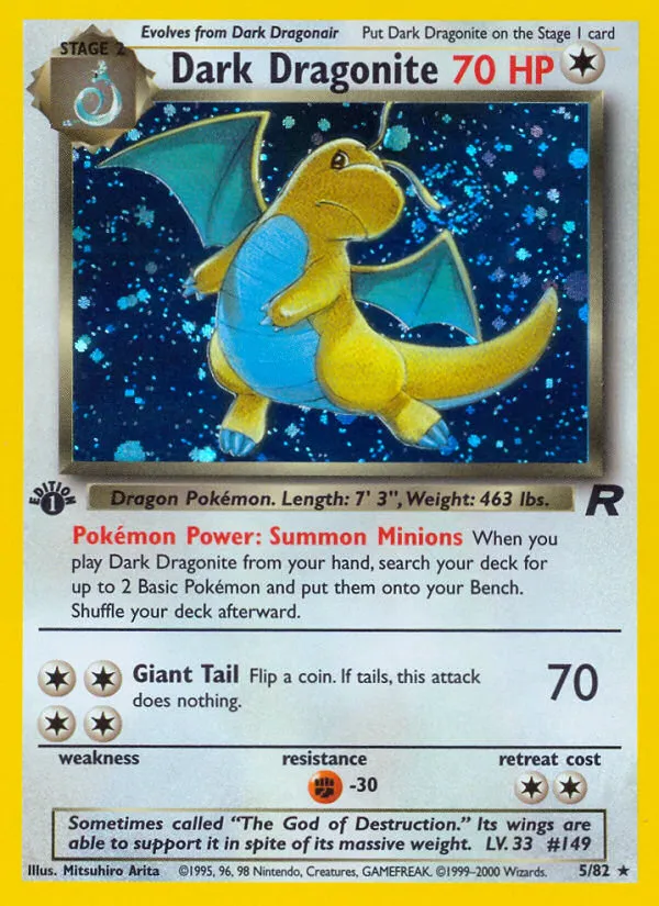 Dark Dragonite - Team Rocket #5