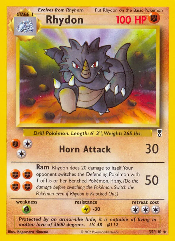 Rhydon - Legendary Collection #35