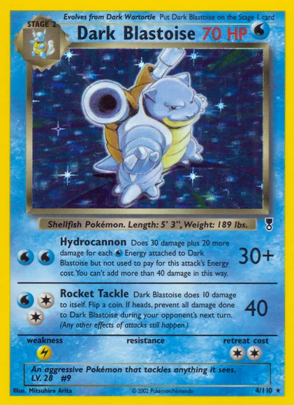 Dark Blastoise - Legendary Collection #4
