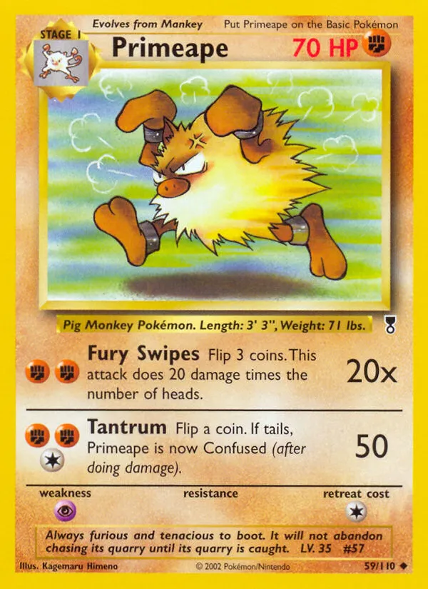 Primeape - Legendary Collection #59