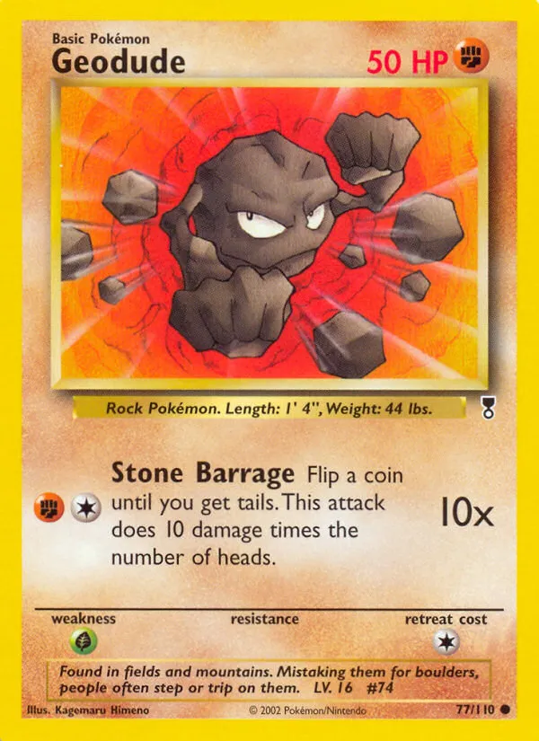 Geodude - Legendary Collection #77