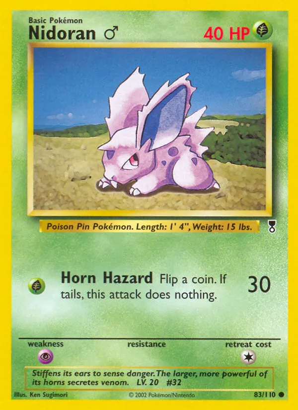 Nidoran ♂ - Legendary Collection #83
