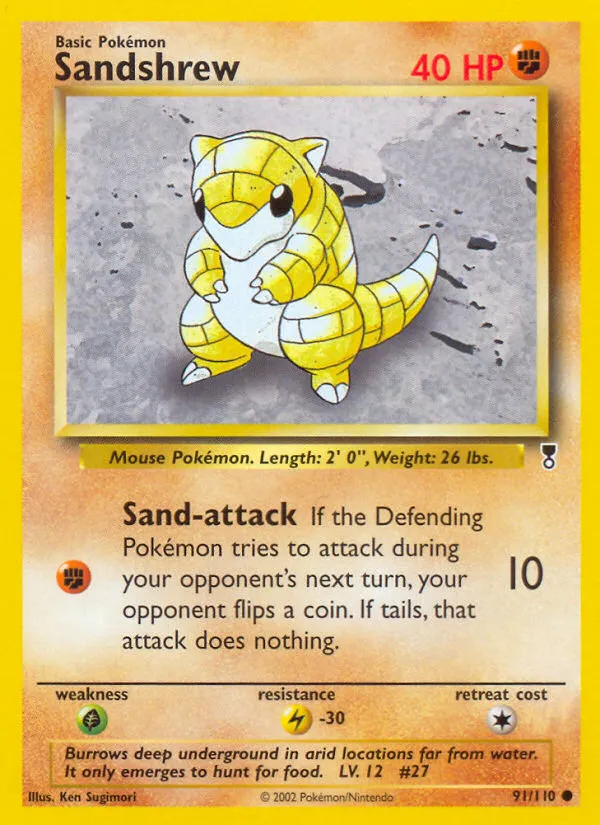 Sandshrew - Legendary Collection #91