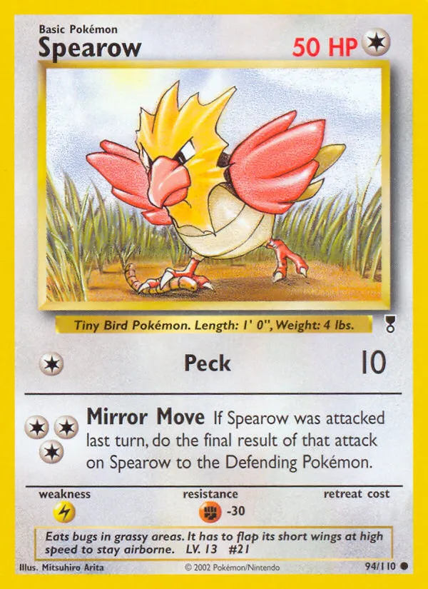 Spearow - Legendary Collection #94