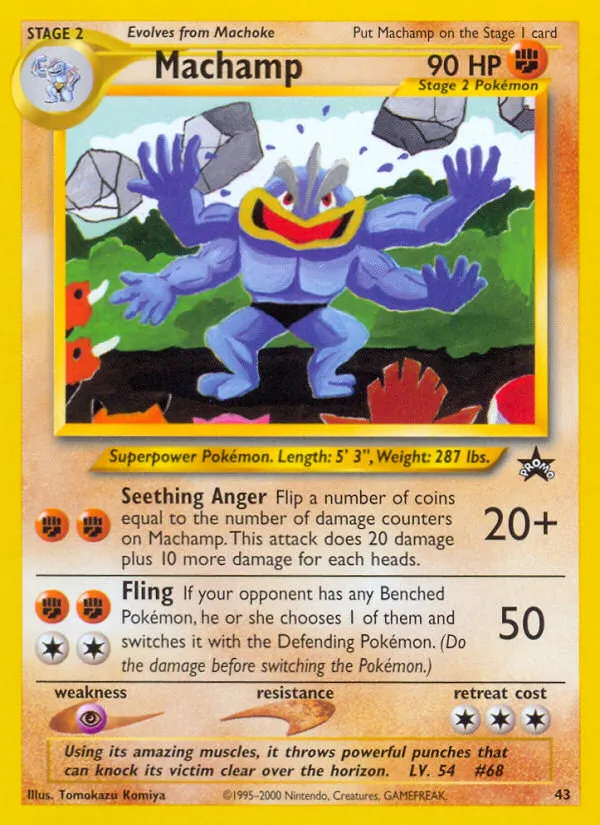Machamp - Wizards Black Star Promos #43