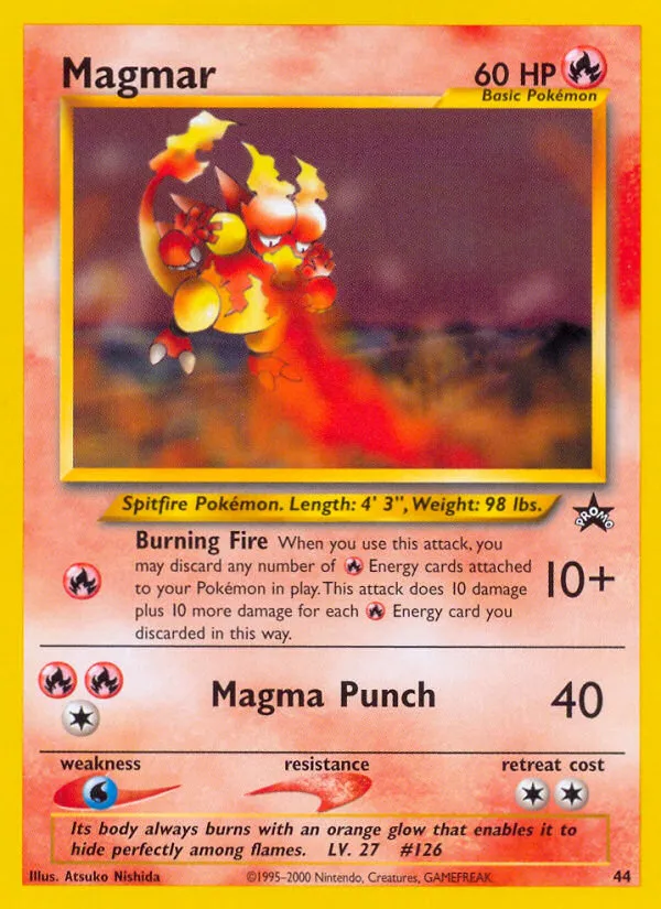 Magmar - Wizards Black Star Promos #44