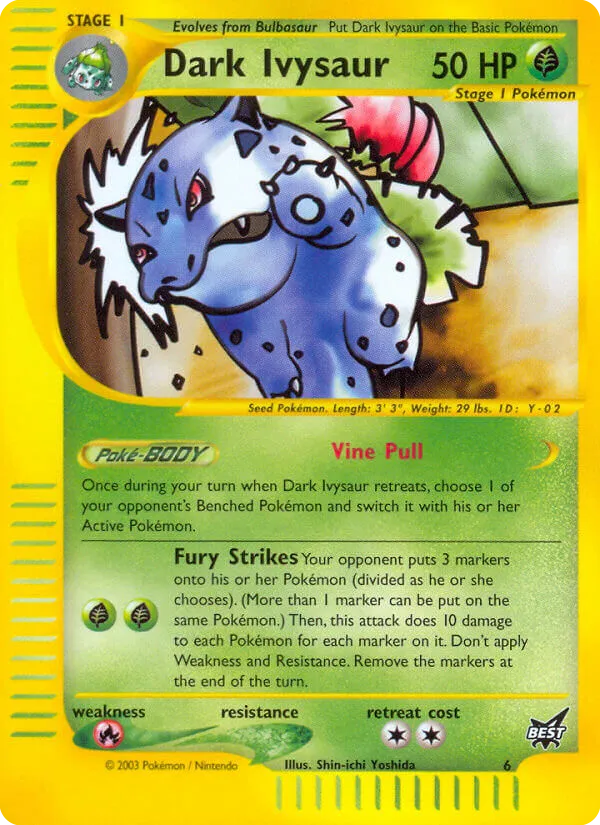 Dark Ivysaur - Best of Game #6