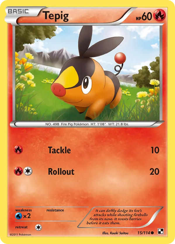 Tepig - Black & White #15