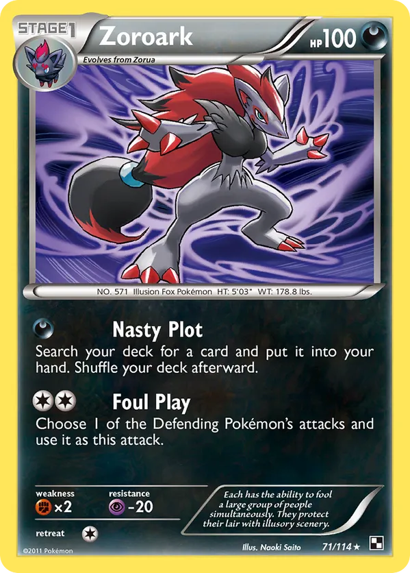 Zoroark - Black & White #71