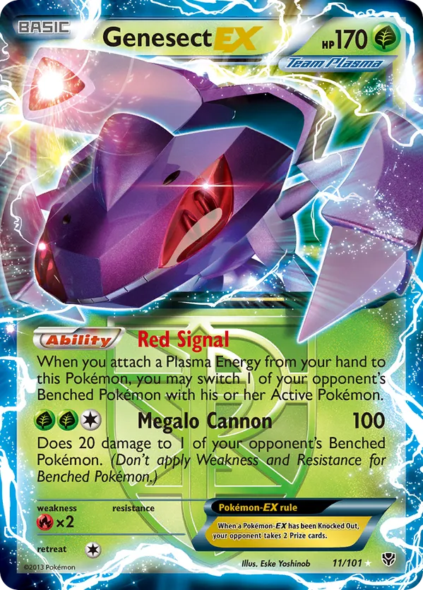 Genesect-EX - Plasma Blast #11