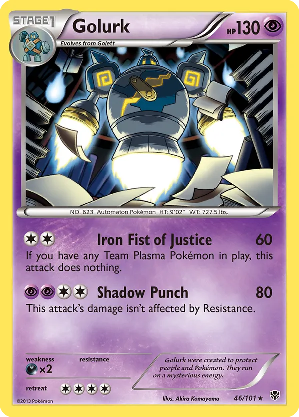 Golurk - Plasma Blast #46