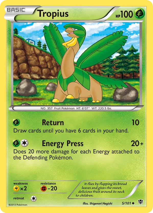 Tropius - Plasma Blast #5