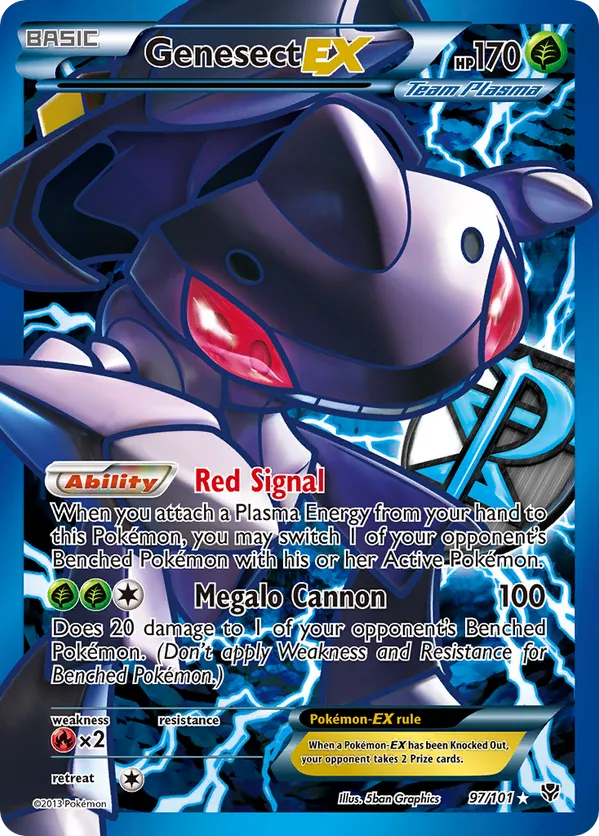 Genesect-EX - Plasma Blast #97