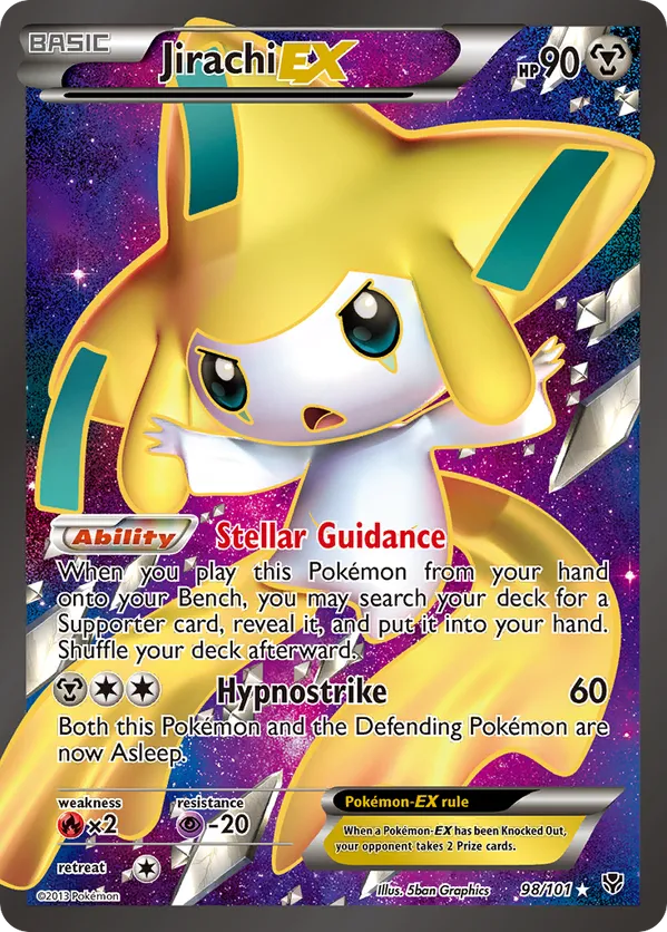 Jirachi-EX - Plasma Blast #98