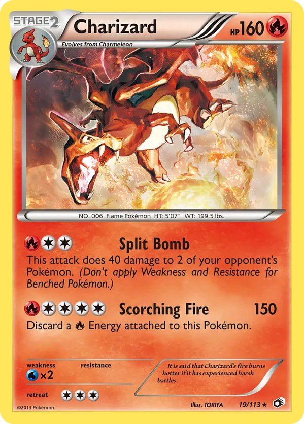 Charizard - Legendary Treasures #19