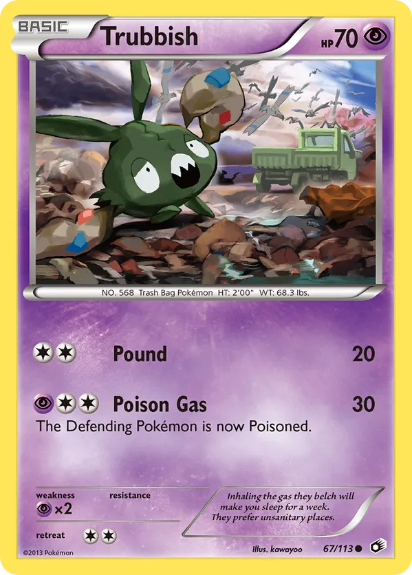 Trubbish - Legendary Treasures #67