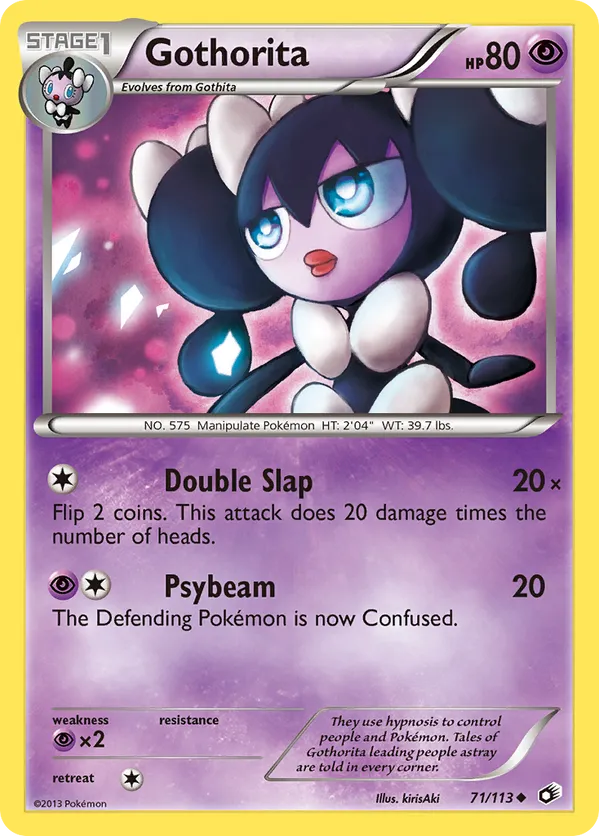 Gothorita - Legendary Treasures #71