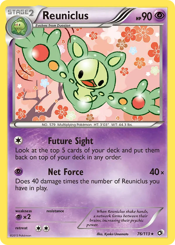 Reuniclus - Legendary Treasures #76
