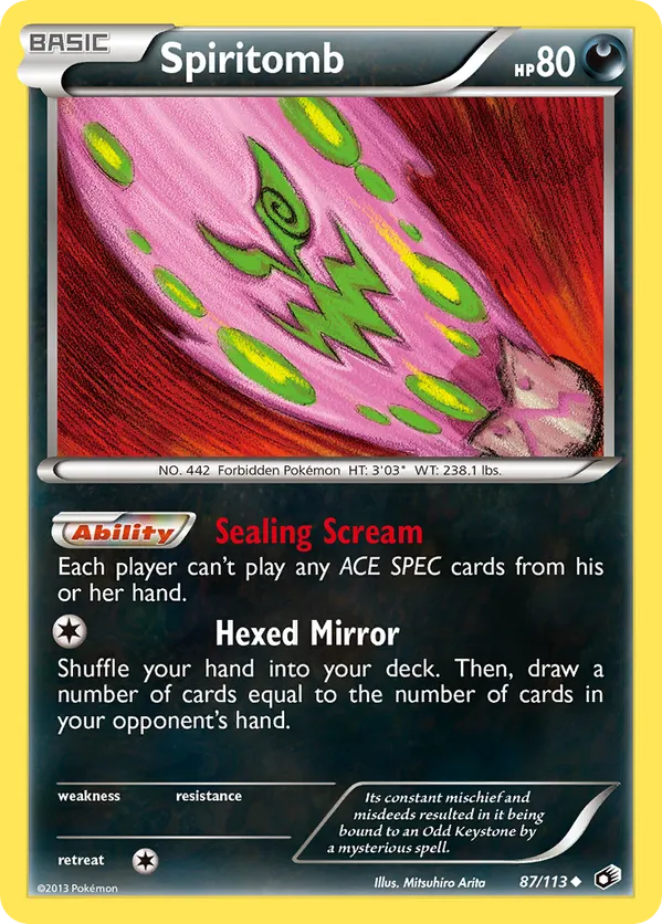 Spiritomb - Legendary Treasures #87
