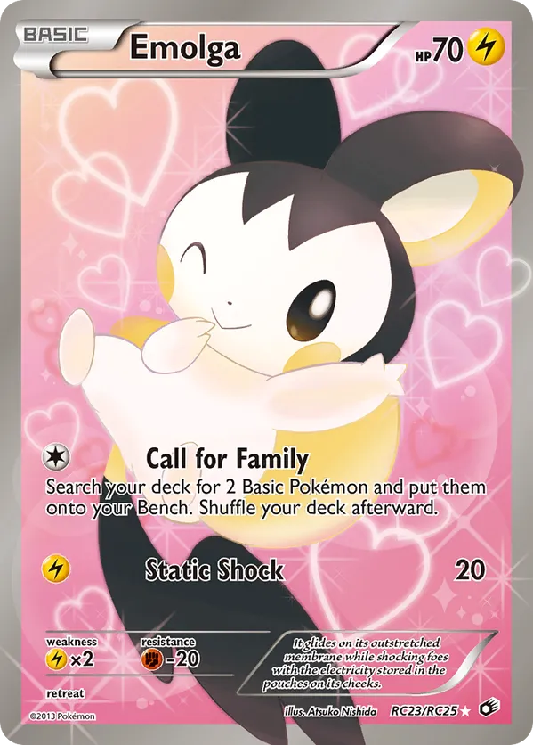 Emolga - Legendary Treasures #RC23