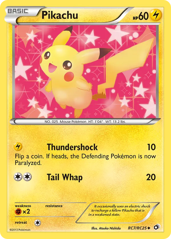 Pikachu - Legendary Treasures #RC7