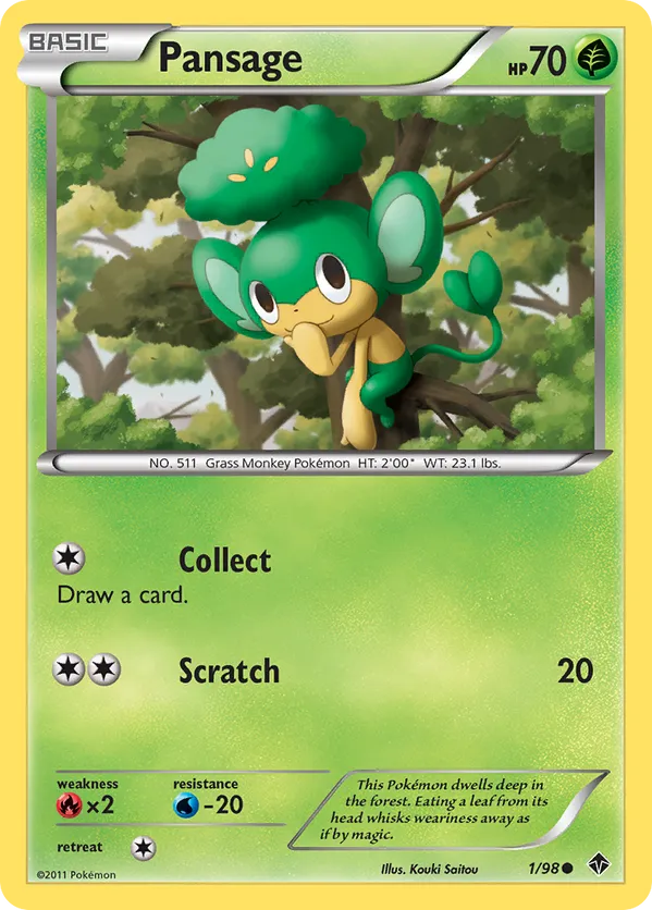 Pansage - Emerging Powers #1