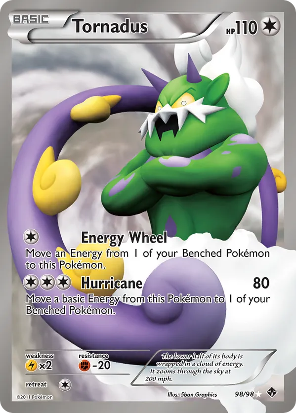 Tornadus - Emerging Powers #98