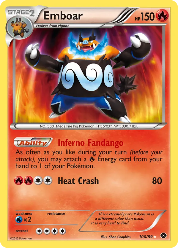 Emboar - Next Destinies #100