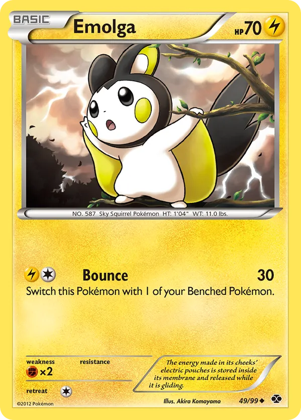 Emolga - Next Destinies #49