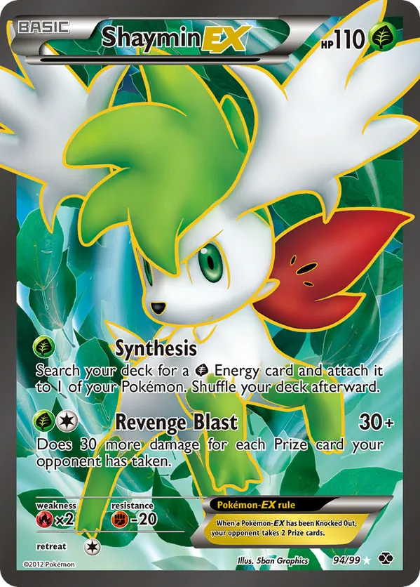 Shaymin-EX - Next Destinies #94