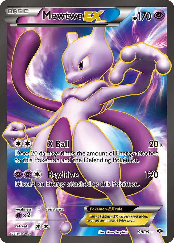 Mewtwo-EX - Next Destinies #98