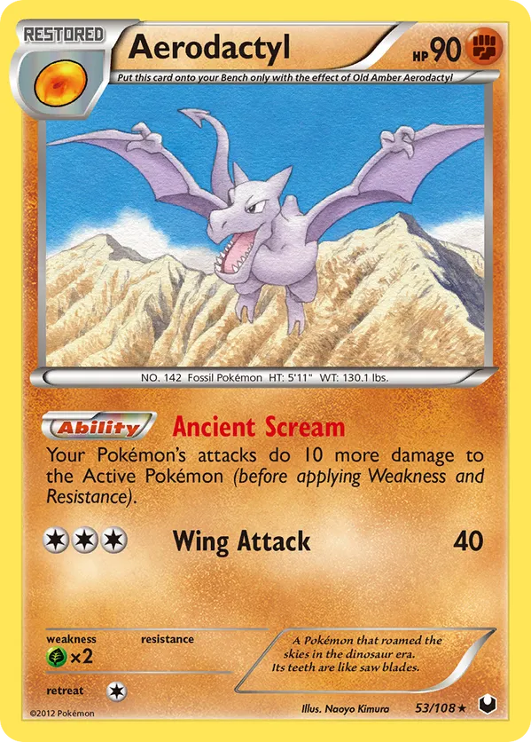 Aerodactyl - Dark Explorers #53