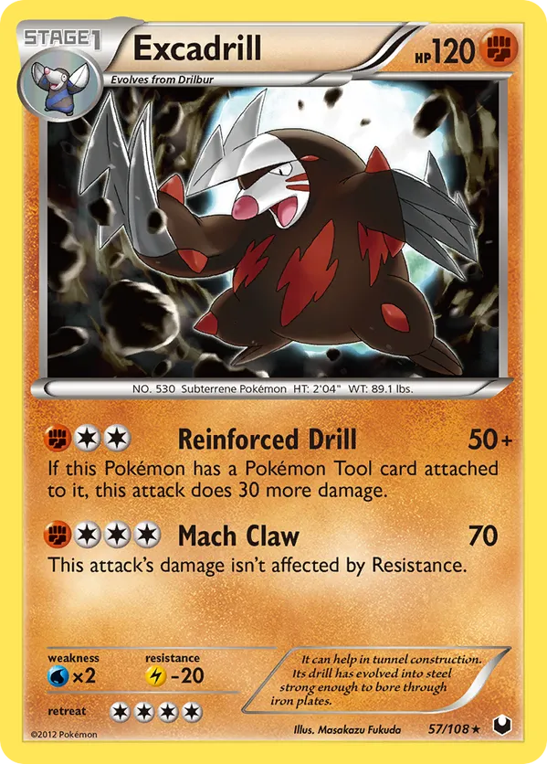 Excadrill - Dark Explorers #57