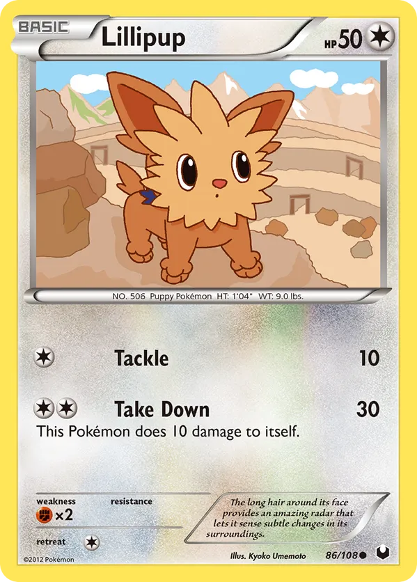 Lillipup - Dark Explorers #86
