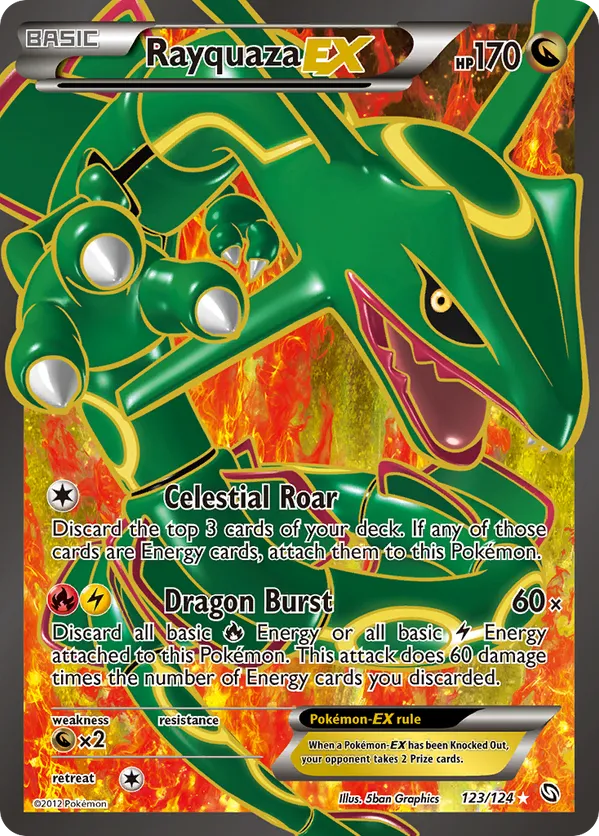 Rayquaza-EX - Dragons Exalted #123